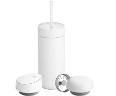 Amio Termosinis puodelis Fellow Carter 3-in-1 Sip System, 474 ml – Matte Baltas