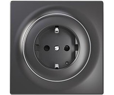 Kištukinis Lizdas - Fibaro Fgwsonf-011-8 Tipas F, Juodas