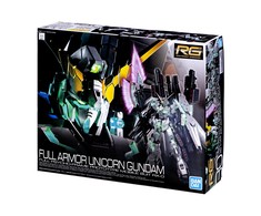 Bandai Kolekcinė Figūrėlė - RG 1/144 Pilnai Apsaugotas Unicorn Gundam