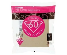 Hario filtrai Misarashi V60-2, 100 vnt