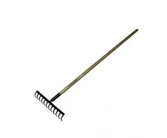 Fiskars FS135751 Grėblys 12 dantų su medine rankena 1560 mm (FSL12)