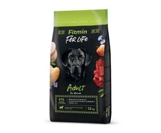 FITMIN For Life Adult Visos veislės - sausas šunų maistas - 12 kg