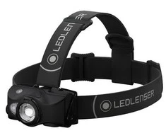 Žibintuvėlis LED LENSER MH8 (juodas) Multicolor LED