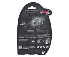 Flexi Black Design S pavadėlis šunims iki 12kg virvinis 5m rožinės spalvos