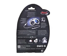 Flexi New Comfort M pavadėlis šunims iki 20kg virvinis 5m mėlynos spalvos