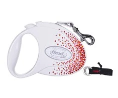 Flexi Glam Splash Orient šuo baltas 5m