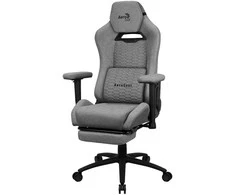 Žaidimų Kėdė - Aerocool Royal AeroWeave Paminkštinta Sėdynė Pilka