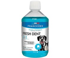 FRANCODEX Fresh dent oral hygiene liquid - dog/cat formula - 500ml
