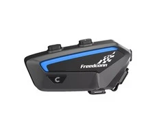 Motociklo Interkomas - FREEDCONN FX Bluetooth 5.0, 2000 m Diapazonas, IP67 Juodas