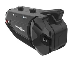 FREEDCONN R1 PLUS E motorcycle intercom Juodas