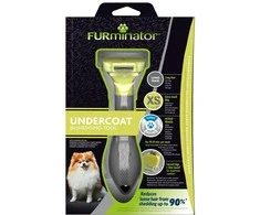 FURminator  šukos ilgaplaukiams miniatiūrinių veislių šunims, sveriantiems iki 4,5 kg.