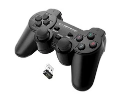 Bevielis ŽAIDIMŲ PULTAS SU VIBRACIJOMIS ESPERANZA EGG108K GLADIATOR PC / PS3