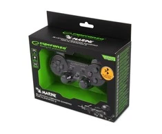 Gamepad wireless Esperanza EGG109K (PS3, juodos spalvos)
