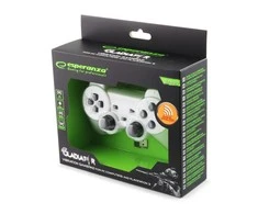 Bevielis ŽAIDIMŲ PULTAS SU VIBRACIJOMIS ESPERANZA EGG108W GLADIATOR  PC / PS3 
