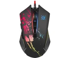 Žaidimų Pelė - Defender GM-933 7200dpi 6P RGB