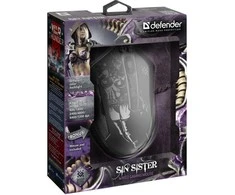 Žaidimų Pelė - Defender GM-933 7200dpi 6P RGB