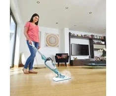 Black &amp; Decker Juodas &amp; Decker Garų Valytuvas - Juodas &amp; Decker BHSM1610DSM 0.5L 1600W Aqua/Balta