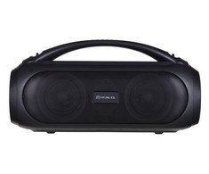 Namų kino sistema Kolonėlės REAL-EL X-745 juodos spalvos, Bluetooth, nešiojami