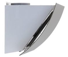 Akpo WK-4 Clarus 60 kamino virtuvės gaubtas Pilkas stiklas