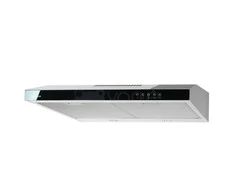 Gartraukis Cooker hood under-cabinet AKPO WK-7 K GLASS 50 Baltas/Juoda SZKŁO (166 m3/h, 500mm, baltos spalvos)