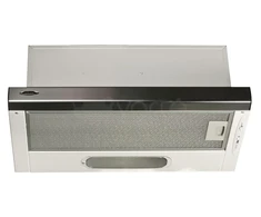Gartraukis po spintele AKPO WK-7 LIGHT ECO 50 INOX (265,5 m3/h, 500mm, inox spalva)