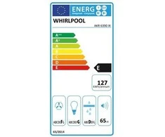 Gartraukis teleskopinis Whirlpool AKR 6390/1 IX (371 m3/h, 599mm, sidabrinis spalvos)