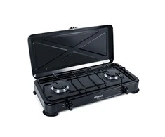 Gas cooker PROMIS KG200 Juodas WITHOUT REDUCER