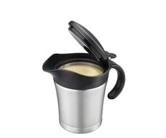 GEFU TREAT Jug 0.5 L Juodas, Nerūdijantis plienas