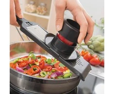 GEFU VIOLI slicer Manual Juodas ABS synthetics, Nerūdijantis plienas