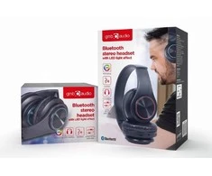 GEMBIRD Bluetooth stereo ausinės su LED šviesos efektu