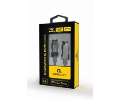 GEMBIRD DisplayPort į HDMI laidas Premium Series 1,8m