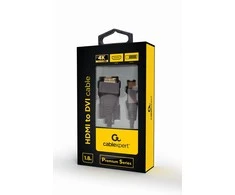 GEMBIRD HDMI į DVI kabelis Premium Series 1,8m