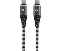 GEMBIRD CC-USB2B-CMCM60-1.5M 60W Type-C maitinimo laidas PD aukščiausios kokybės įkrovimo duomenų kabelis 1.5m