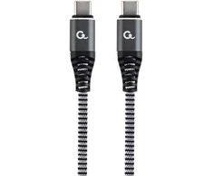 GEMBIRD CC-USB2B-CMCM60-1.5M 60W Type-C maitinimo laidas PD aukščiausios kokybės įkrovimo duomenų kabelis 1.5m