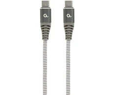 GEMBIRD CC-USB2B-CMCM60-1.5M 60W Type-C maitinimo laidas PD aukščiausios kokybės įkrovimo duomenų kabelis 1.5m