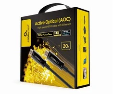 GEMBIRD Active Optical AOC Didelės spartos HDMI laidas su Ethernet AOC Premium Series 20m