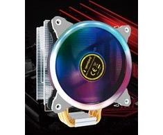 GEMBIRD CPU aušinimo ventiliatorius Huracan ARGB X130 12cm 150 W daugiaspalvis LED 4 kontaktų
