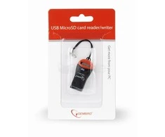 Gembird Mikro kortelių skaitytuvas- PenDrive MicroSd/T-Flash USB 2.0