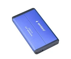 Serveris GEMBIRD USB 3.0 2.5" HDD korpusas mėlynas