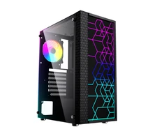 Kompiuterio korpusas GEMBIRD 2500 ATX, ARGB apšvietimas, juodas
