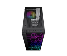 Kompiuterio korpusas GEMBIRD 2500 ATX, ARGB apšvietimas, juodas