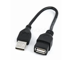 Gembird „Cablexpert“ USB 2.0 prailginimo laidas, 15 cm