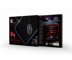 GEMBIRD MP-GAMELED-L Pelės kilimėlis žaidimams with LED light effect L-size 300x800mm
