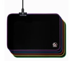 GEMBIRD MP-GAMELED-M Pelės kilimėlis žaidimai su LED šviesos efektu M dydis 250 x 350 mm