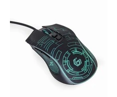 Gembird USB LED Pelė žaidimams MUS-6B-GRAFIX-01 Juodas