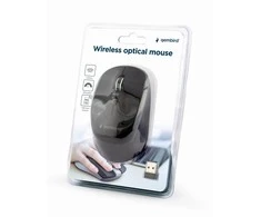 GEMBIRD MUSW-4B-05 Optinė belaidė pelė juodas