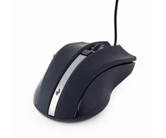 GEMBIRD MUSW-4BSC-01 Silent Optinė belaidė pelė juodas Type-C imtuvas