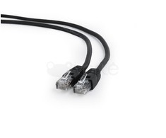 GEMBIRD PP6U-0,5M/BK Gembird UTP Cat6 Patch laidas, 0,5 m, juodas