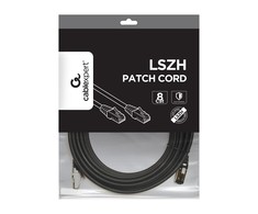 GEMBIRD PP8-LSZHCU-BK-10M S/FTP Kat. 8 LSZH patch laidas juodas 10m