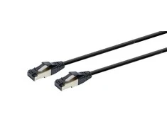 GEMBIRD PP8-LSZHCU-BK-2M S/FTP Kat. 8 LSZH patch laidas juodas 2m